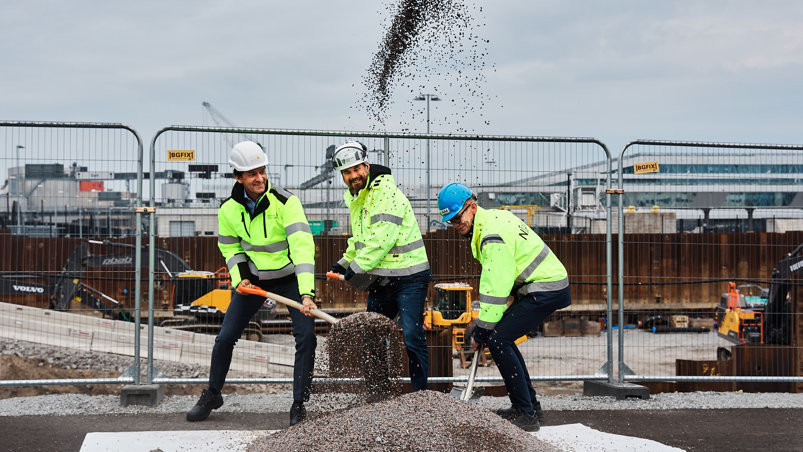 Niam breaks ground on first new production block in Värtahamnen Image